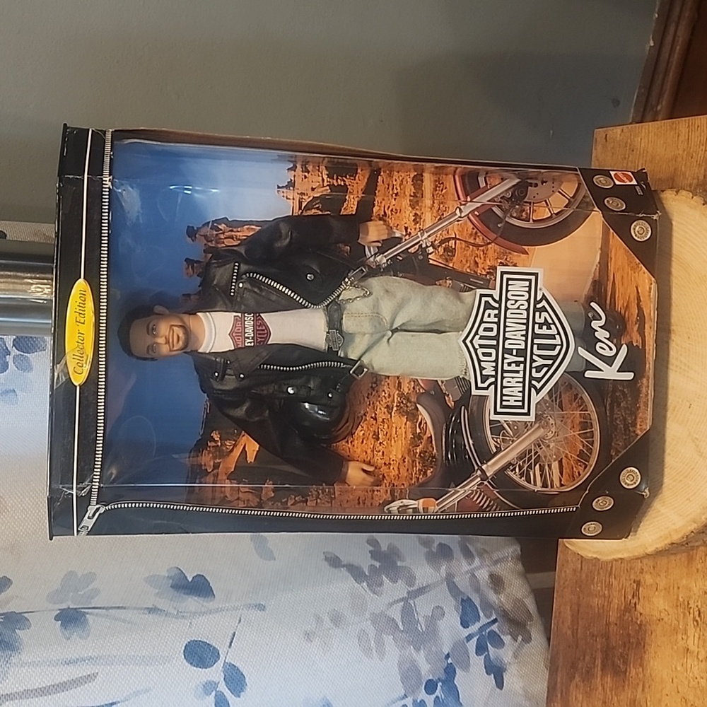 ⚡️SALE⚡️Harley-Davidson Ken Barbie Doll in Box